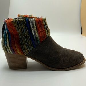 Toms Brown Booties. Super comfortable and casual.